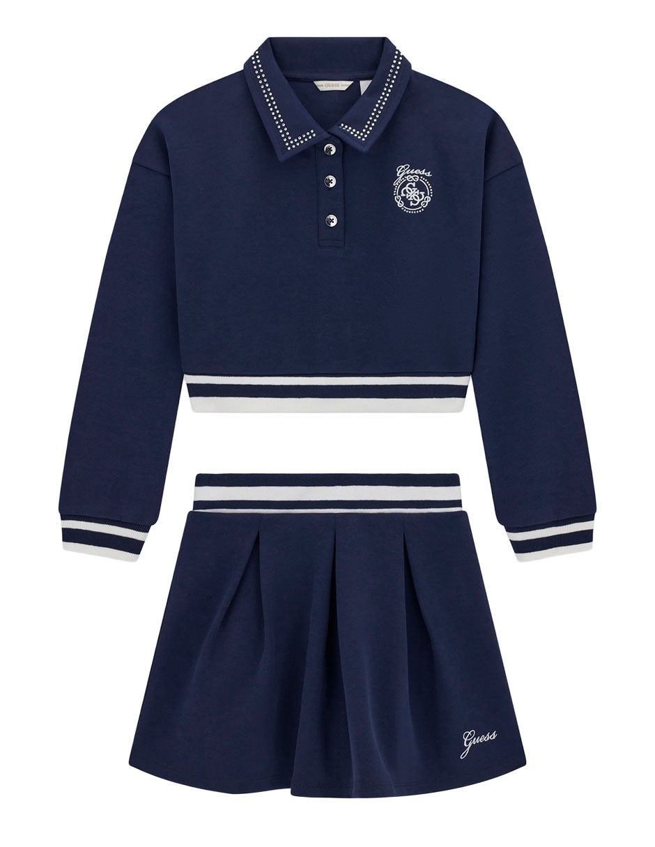 Conjunto casual de algodón para niña Conjunto casual de algodón para niña