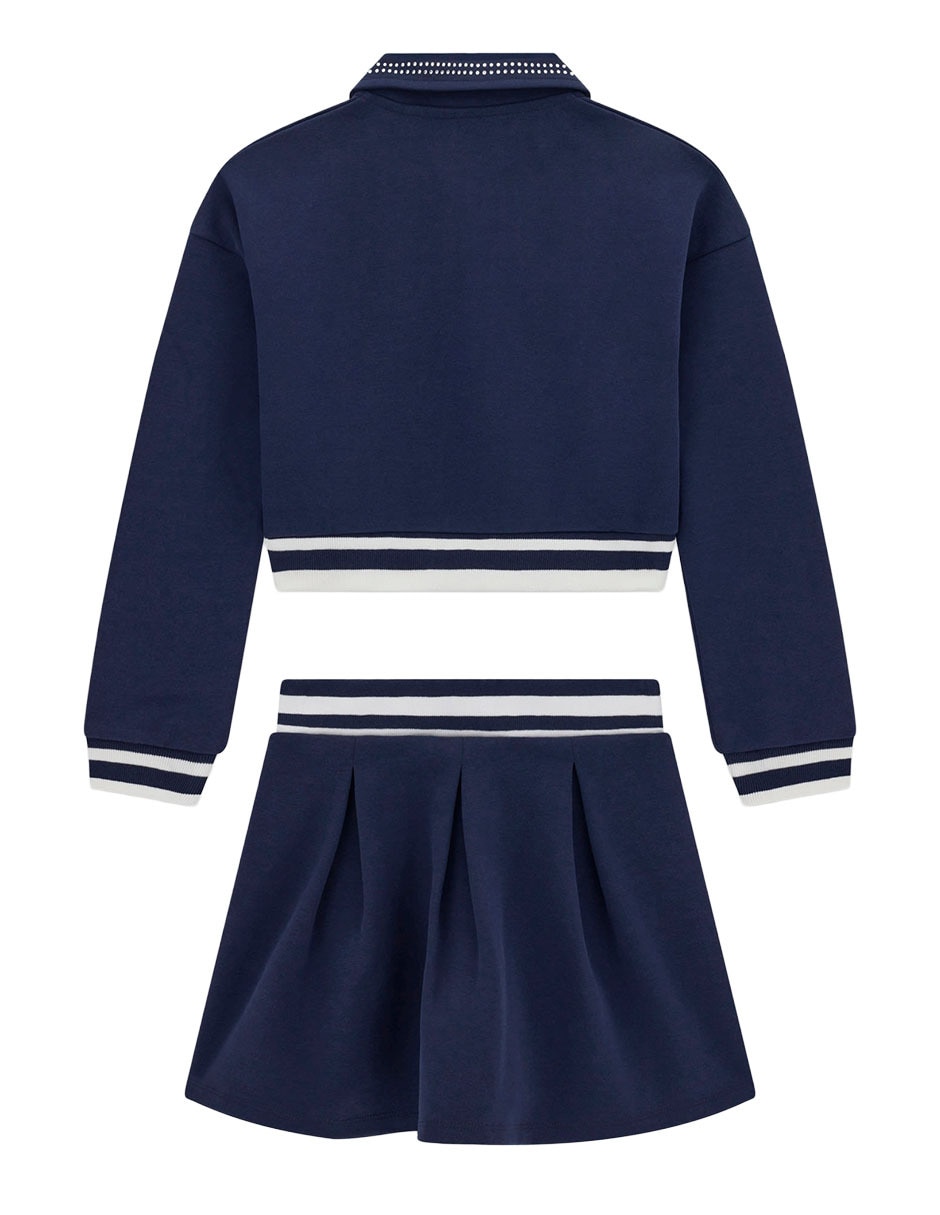 Conjunto casual de algodón para niña 2