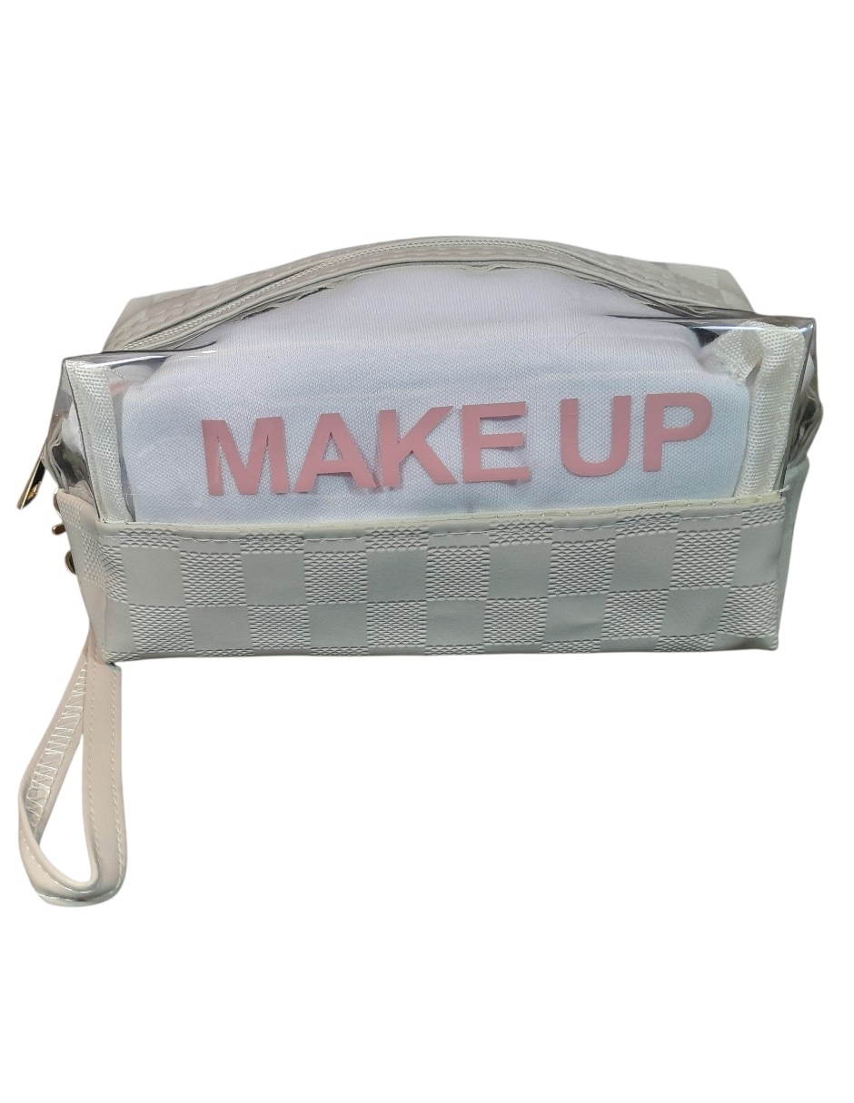 Set cosmetiquera multiusos impermeable 2 piezas para mujer