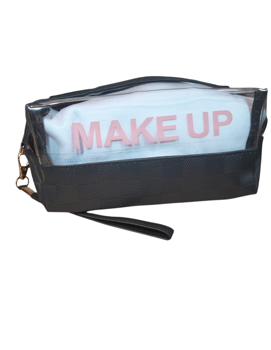 Set cosmetiquera multiusos impermeable 2 piezas para mujer