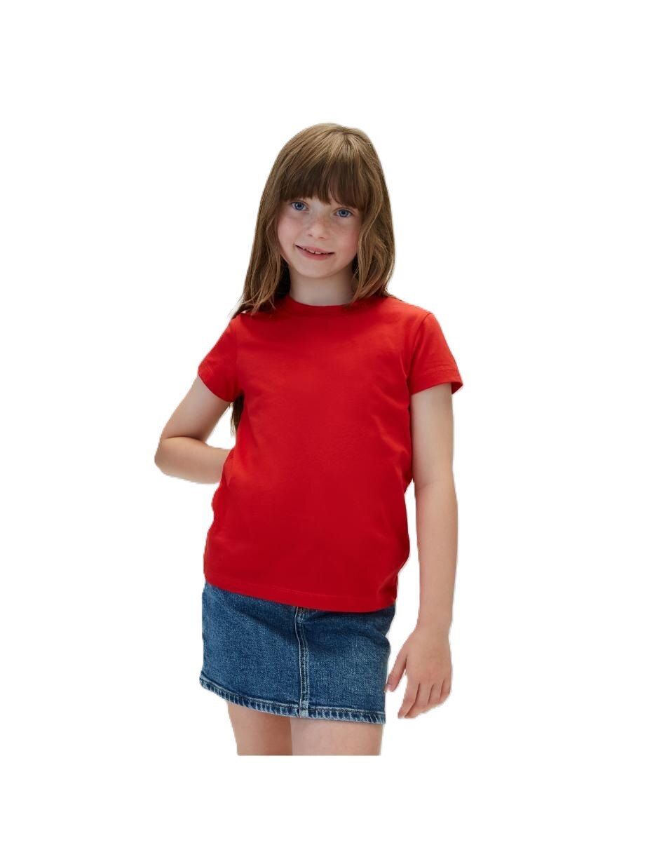 Playera manga corta para niña 3