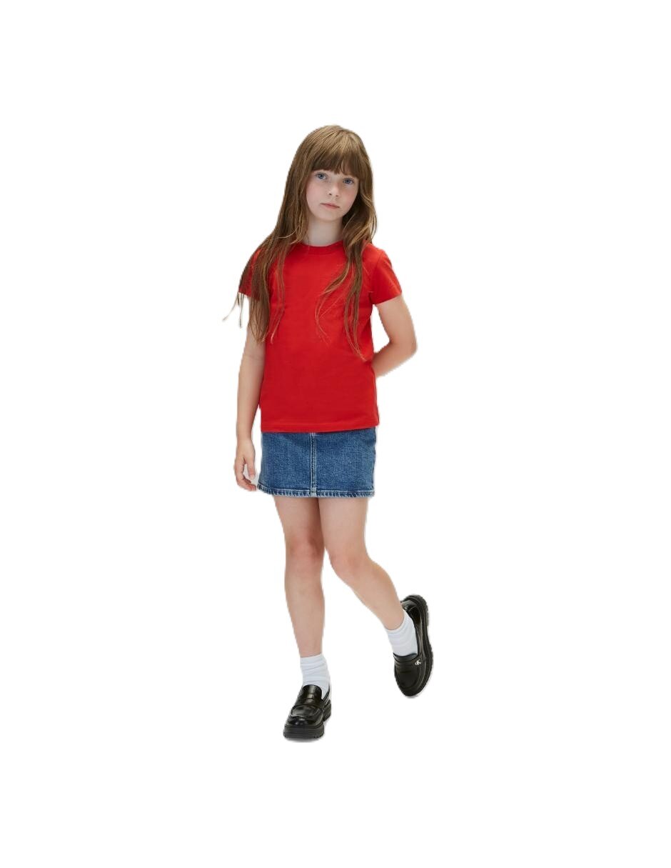 Playera manga corta para niña 4