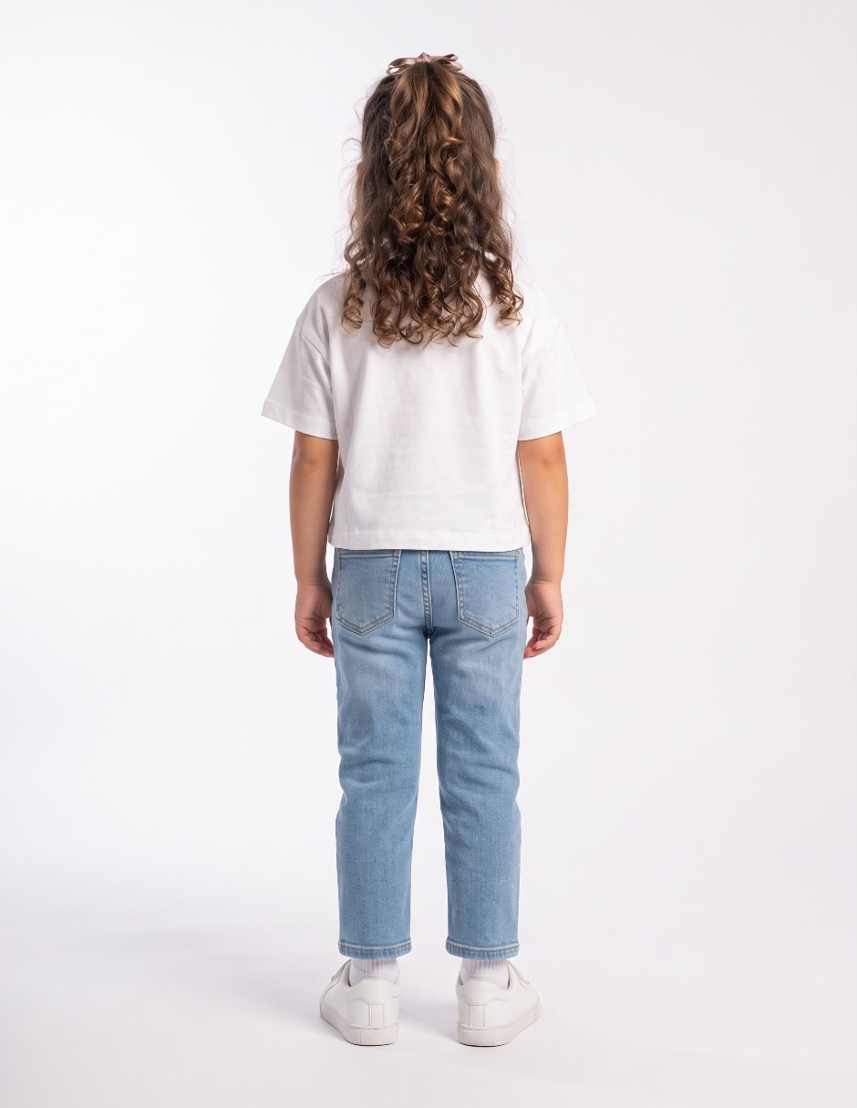 Playera manga corta para niña 2