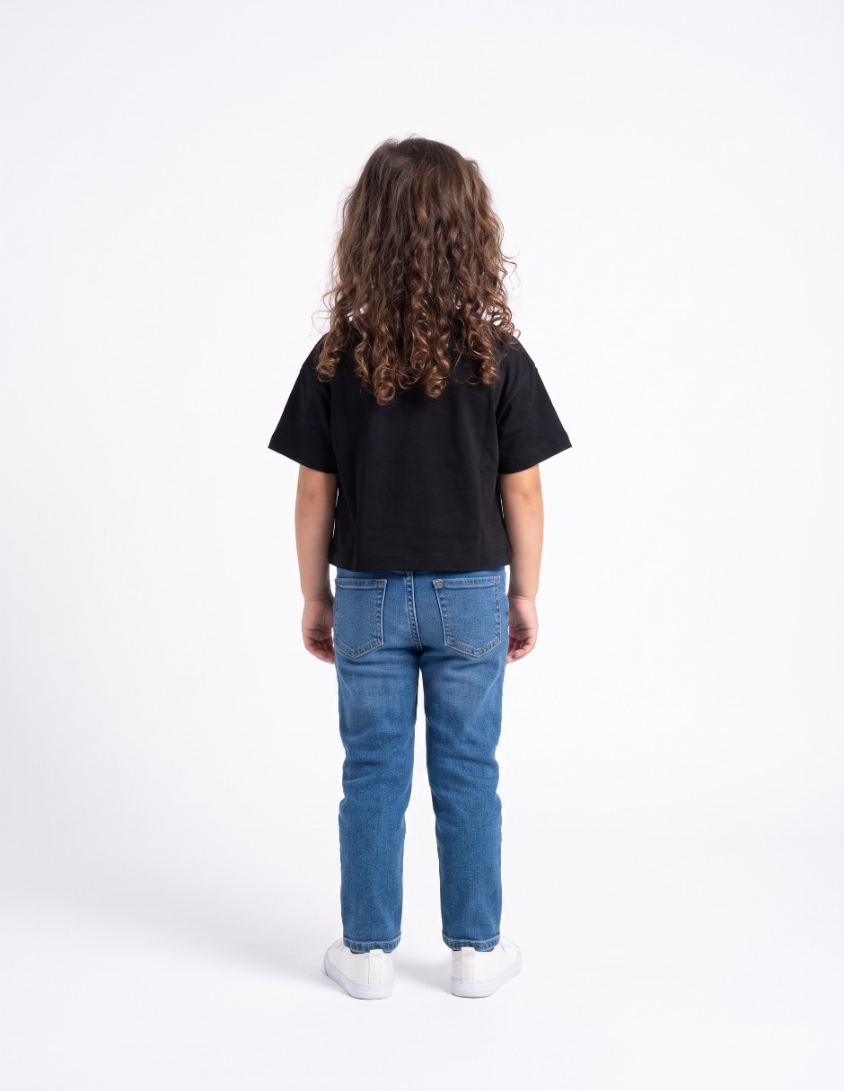 Playera manga corta para niña 2