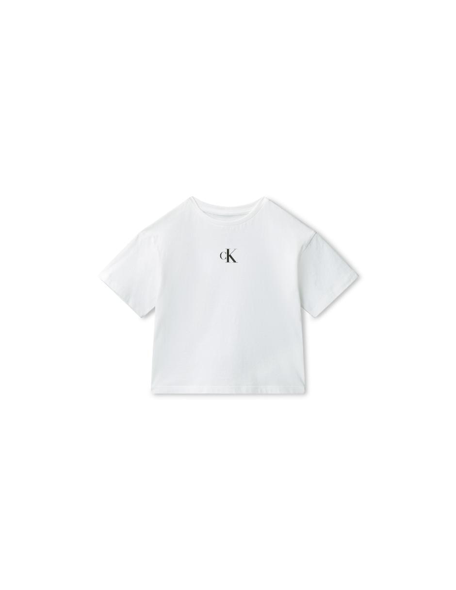 Playera manga corta para niña