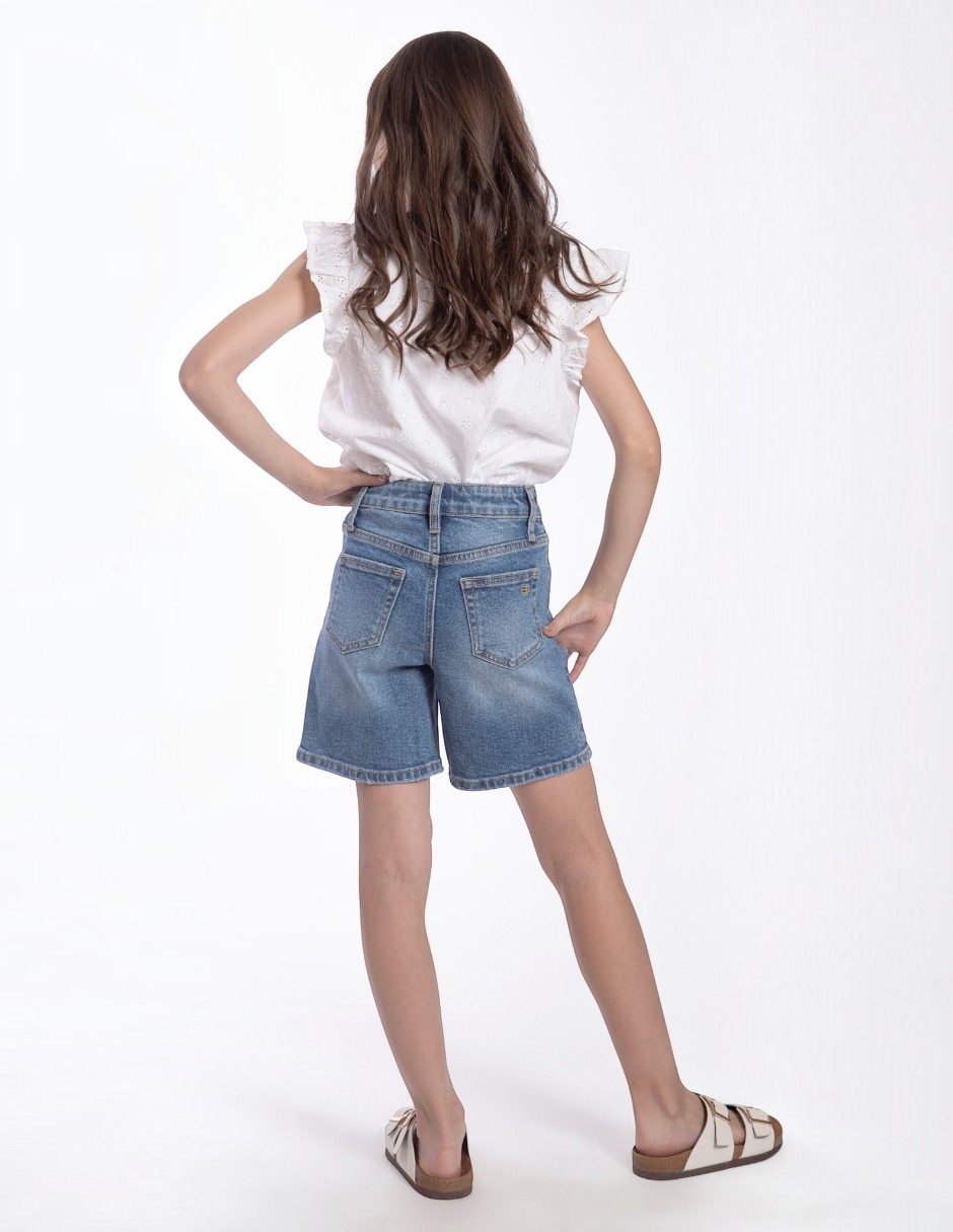 Bermuda Loose Balam No aplica para Niños grandes Niña 4