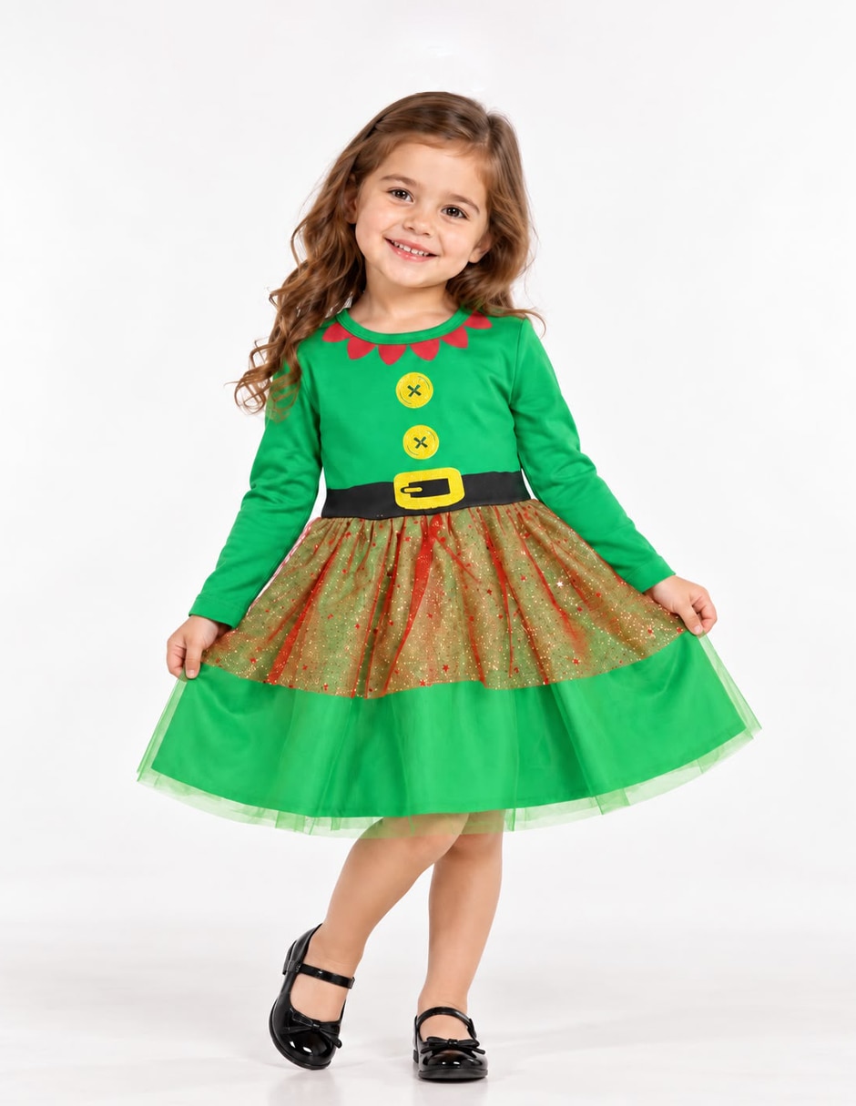Vestido navidad para niña Vestido navidad para niña