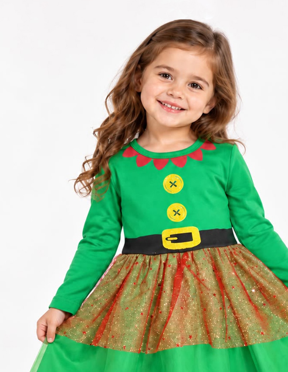 Vestido navidad para niña 2