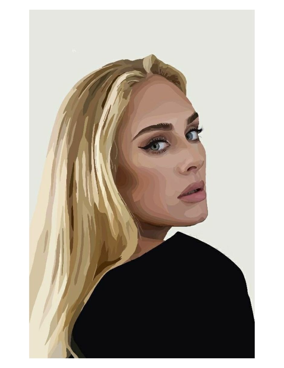 Cuadro decorativo Genérica Impresion Adele