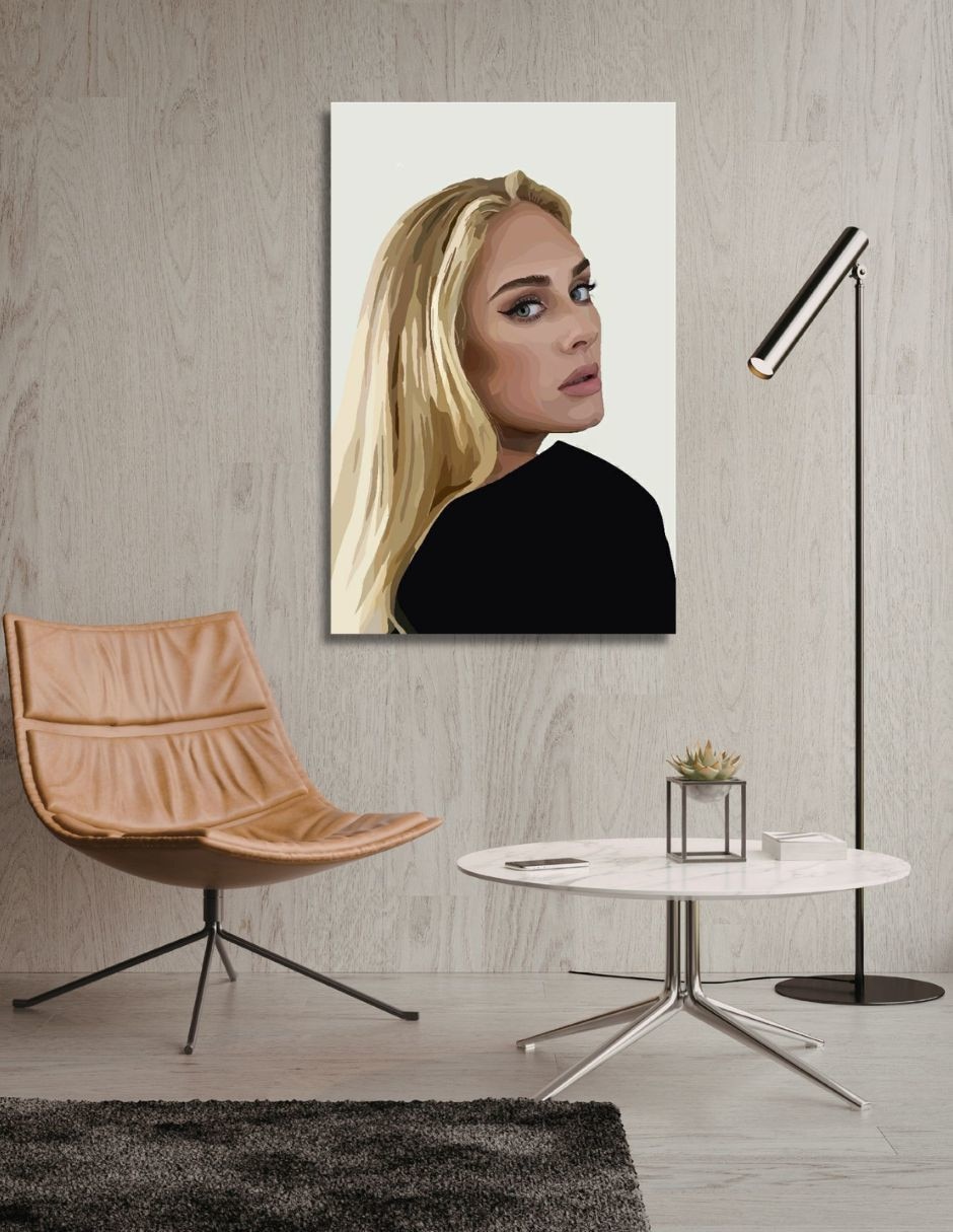 Cuadro decorativo Genérica Impresion Adele